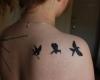 The hunger games tattoos