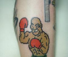 Mike Tyson tattoo