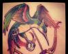 The hunger games full color tattoo