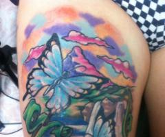 Butterfly tattoos