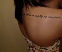 To die will be an awfully big adventure