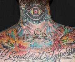 El equilibrio es imposible con animales marinos