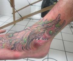 Tatuajes en el pie