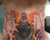 Neck tattoo new school