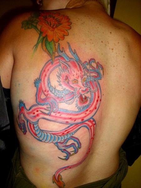 Dragon Oriental tattoo