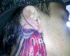 Face tattoo