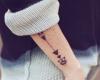 arrow code tattoo