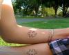 Tatuaje de rompecabezas de amor