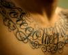 Lettering tattoos for men