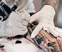 Tattooist at Work