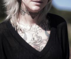 Splendid chest Tattoos For Girls