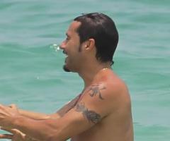 Los tatuajes en el brazo de Diego Torres