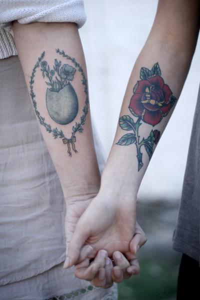 Best forearm tattoo for couples