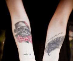 20 Adorable Feather Tattoos