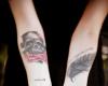 Skull girly and feather