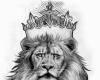 Flash tattoo Lion King