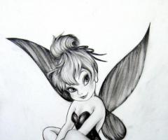 Tattoo flash fairy