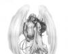 Tattoo flash angel