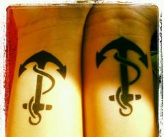 Anchor tattoo pictures and images