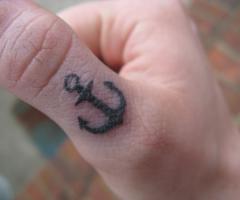 Anchor tattoo pictures and images