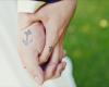 Anchor and matching tattoo