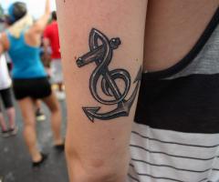 Anchor tattoo pictures and images