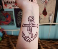 Anchor tattoo pictures and images