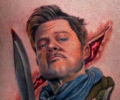 Aldo Raine tattoo