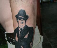The Blues Brothers tattoo
