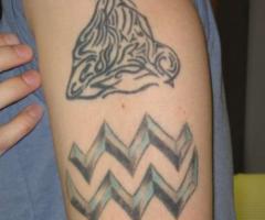 Aquarius tattoo