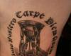 Hourglass Ribcage tattoo