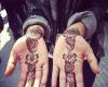Tattoo de henna en la mano