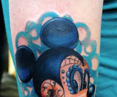 Mickey Mouse sugar skull