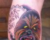 Chewie tattoo
