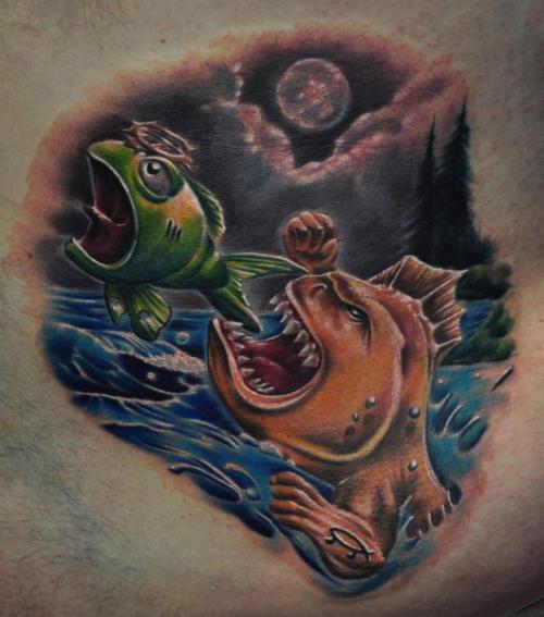 Super Fish tattoo
