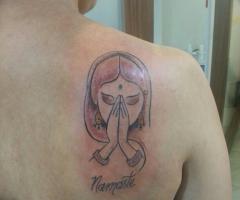 Namaste tattoo