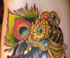 Krishna tattoo
