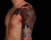 Flower tattoo for men