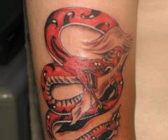 Tattoo de vivora