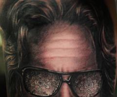 Tatuaje de El gran Lebowski