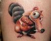 Scrat tattoo