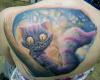 Cheshire Cat tattoo design
