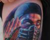 Tatuaje de subzero del Mortal Kombat