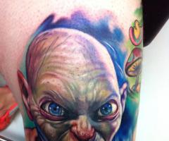 Tatuaje de Gollum