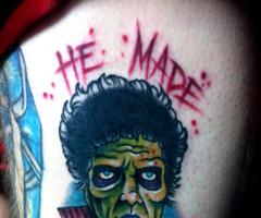 Thriller Michael Jackson tattoo