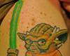 Lego Yoda tattoo