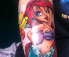 Ariel tattoo