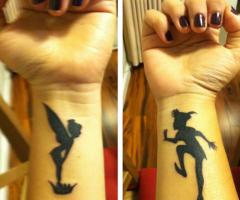 Peter Pan and Tink