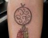 Dreamcatcher tattoo for girls