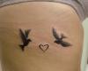 Bird tattoo design for women